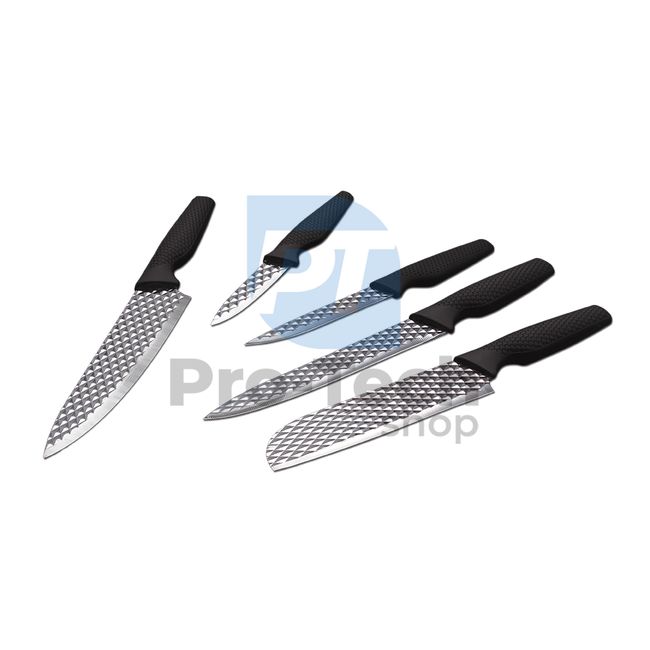 5-częściowy zestaw noży kuchennych BLACK 21156