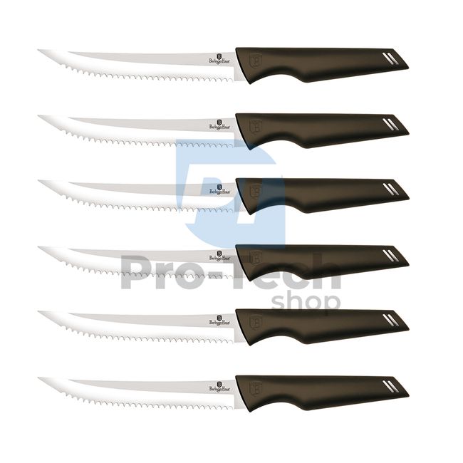 6-częściowy zestaw noży do steków BLACK 20368