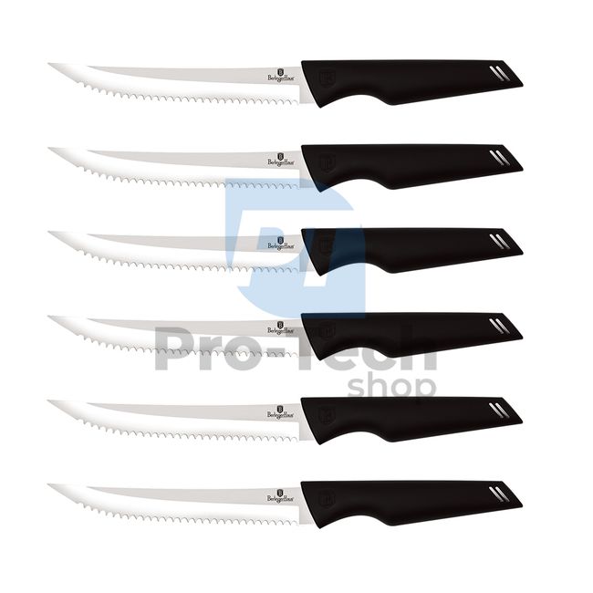 6-częściowy zestaw noży do steków BLACK 20463