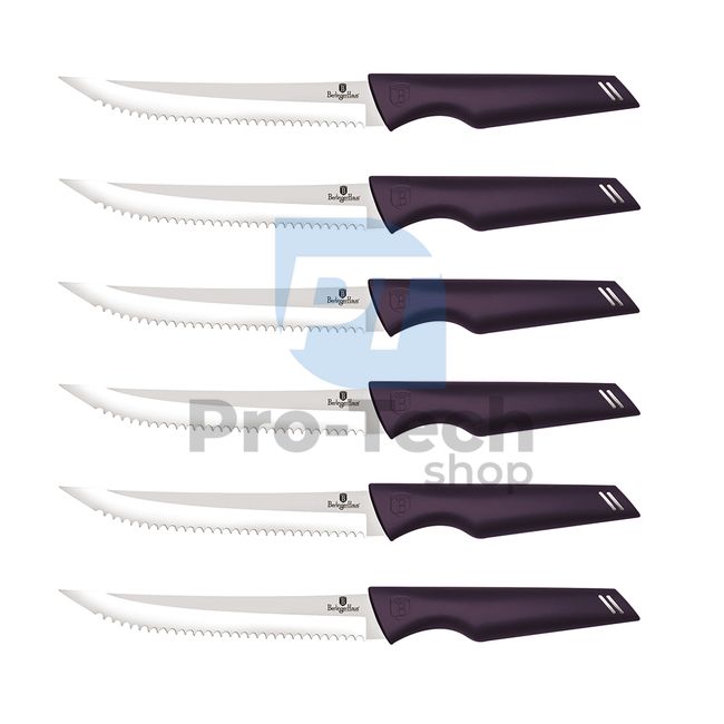 6-częściowy zestaw noży do steków PURPLE 20268