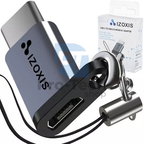 Adapter USB-C do Micro USB 2.0 z zawieszką 73927