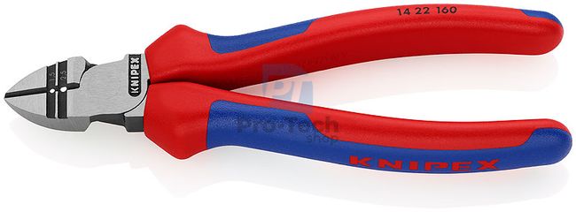 Boczne obcinaki i ściągacze izolacji czernione 160 mm KNIPEX 07754