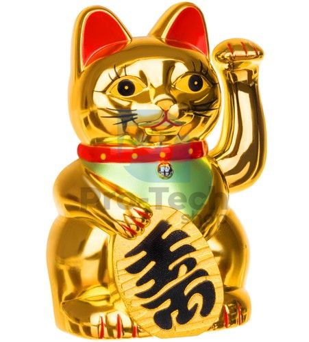 Chiński szczęśliwy kot złoty 74029