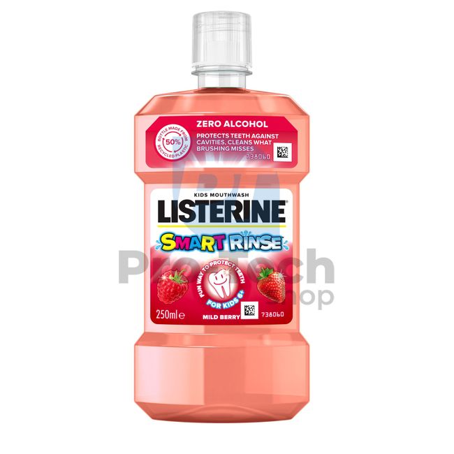 Listerine Smart Rinse Berry Płyn do płukania ust 250ml 30576
