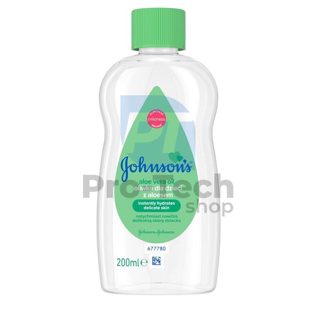 Johnson's Baby Oil oliwka z aloesem dla dzieci 200ml 30525