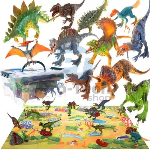 Kolekcja DinoPark: figurki i mata do zabawy Kruzzel 74108