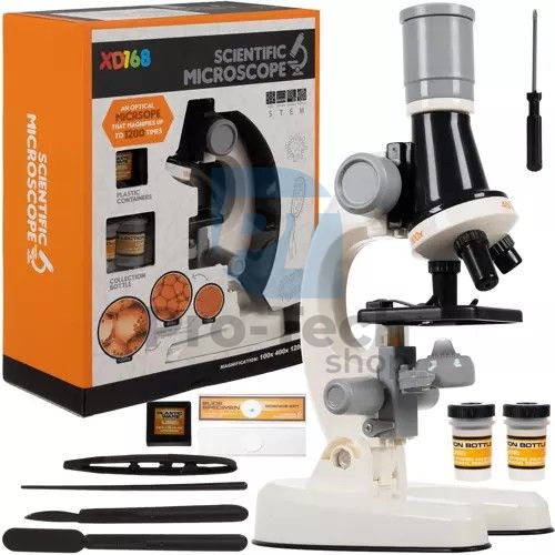 Mikroskop edukacyjny przybliżenie x1200 Kruzzel 19761 74203