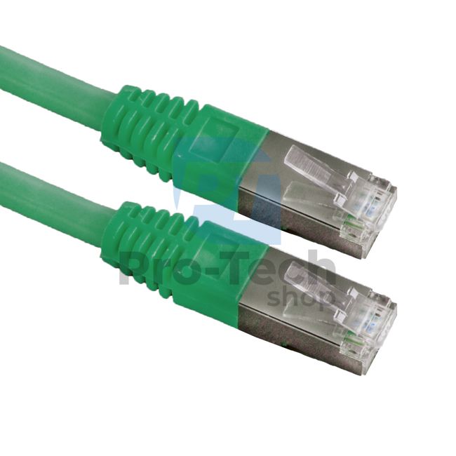 Kabel FTP Cat. 6 Patchcord RJ45, 0,25 m, zielony 72483