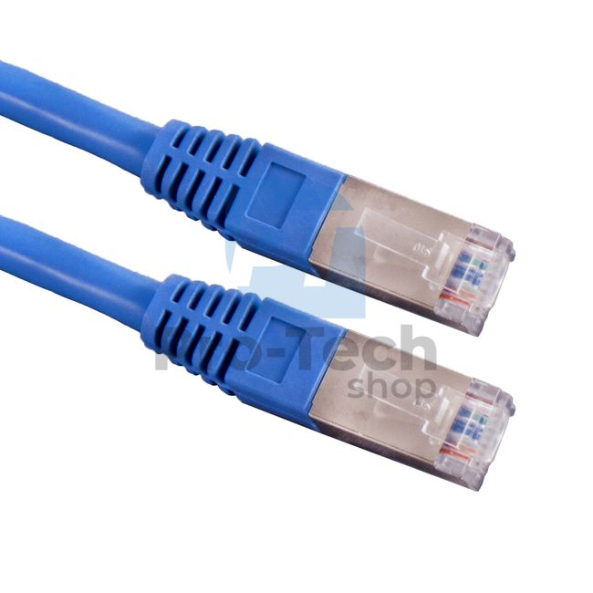Kabel FTP Cat. 6 Patchcord RJ45, 0,5 m, niebieski 72487
