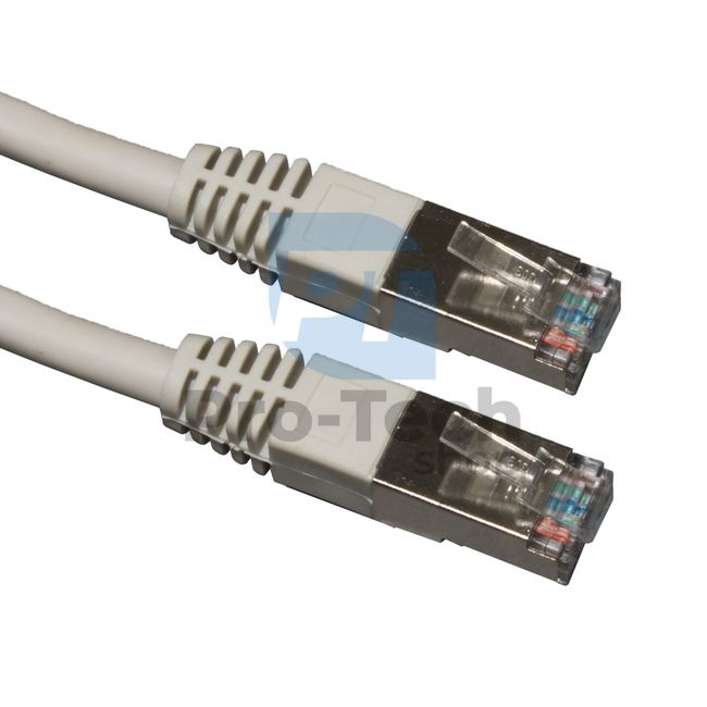 Kabel FTP Cat. 6 Patchcord RJ45, 10 m, szary 72512