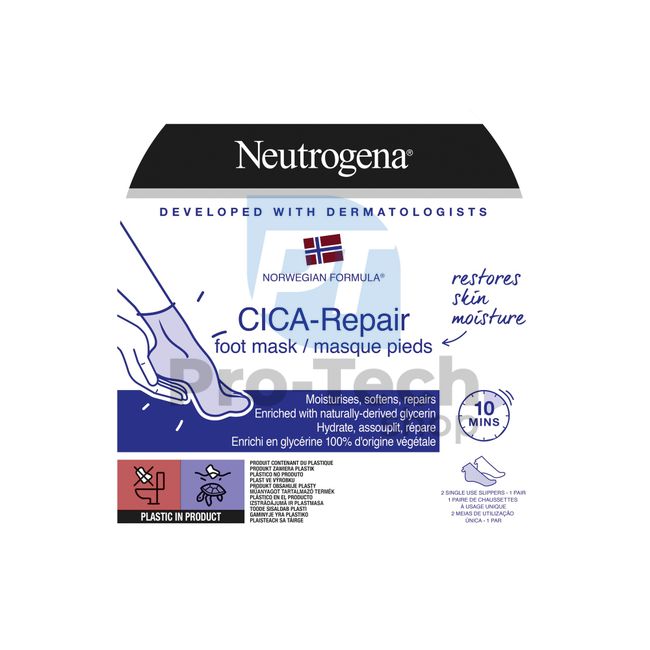Neutrogena CICA Repair Intensywna maska do stóp 1 szt. 30551