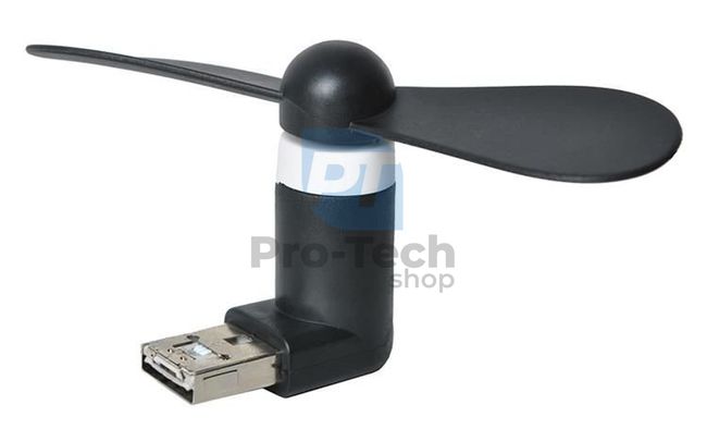 Wentylator micro USB w kolorze czarnym 74613