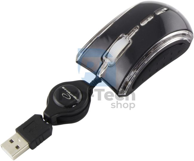 Mysz CELANEO USB mini, czarna 73133