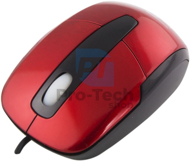 Mysz 3D USB BARRACUDA, czerwona 73411