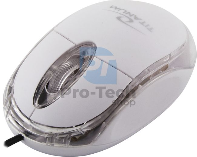 Mysz 3D USB RAPTOR, biała 73403