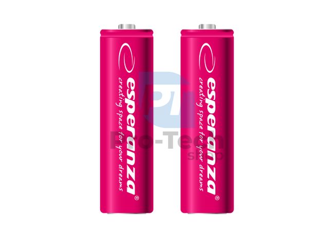 Akumulator NI-MH AA 2000mAh 2 szt., czerwony 73327