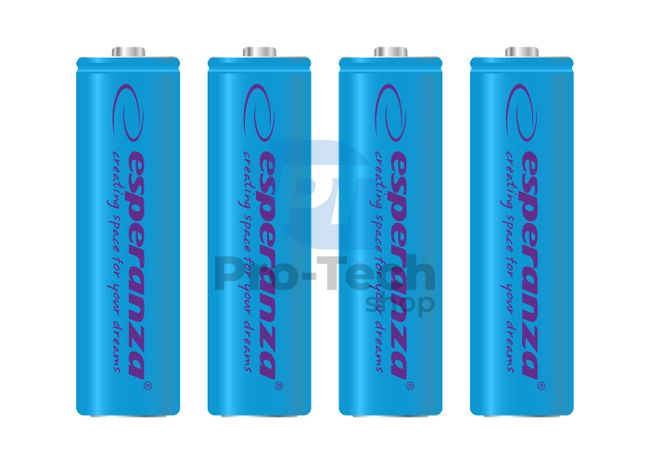 Akumulator NI-MH AA 2000mAh 4 szt., niebieski 73330