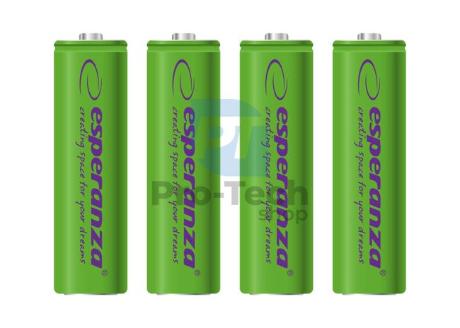 Akumulator NI-MH AA 2000mAh 4 szt., zielony 73331