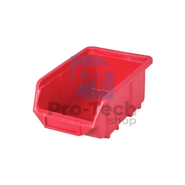 Plastikowy Box Ecobox Mały, Czerwony 60109