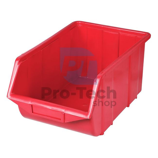 Plastikowy pojemnik Ecobox duży, czerwony 60117