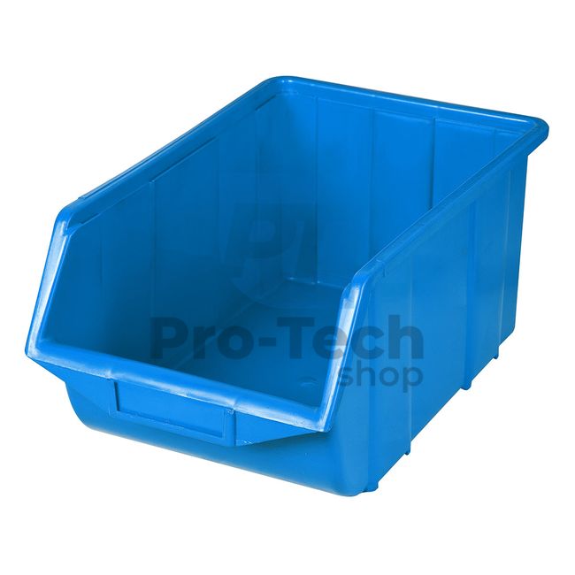 Duże plastikowe pudełko Ecobox, niebieskie 60118