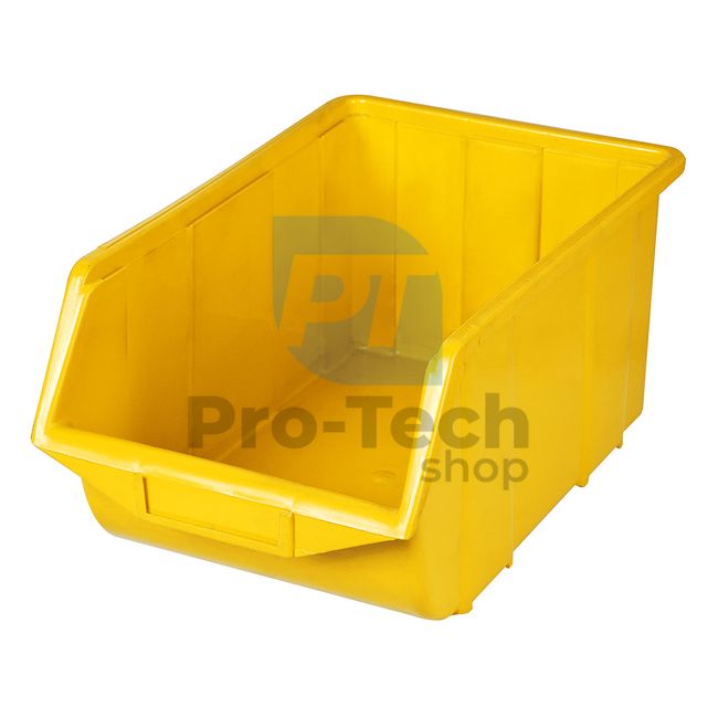 Plastikowe pudełko Ecobox duże, żółte 60120