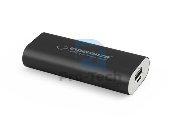 Powerbank 4400mAh HADRON, czarny 73185