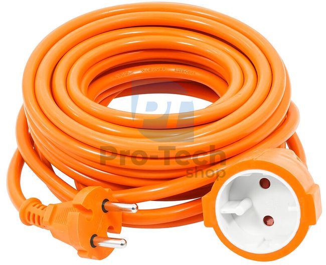 Kabel przedłużający 10m 2x1mm 1 x gniazdo 40675