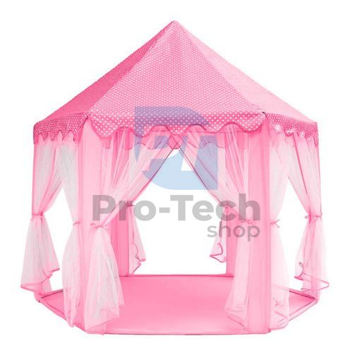 Bajkowy namiot dla dzieci N6104 różowy 75016