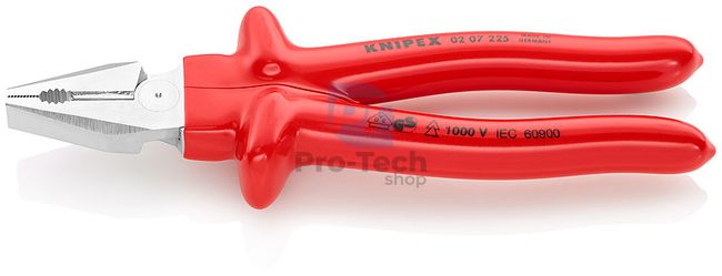 Kombinowane szczypce z zanurzaną izolacją 225 mm KNIPEX 07661