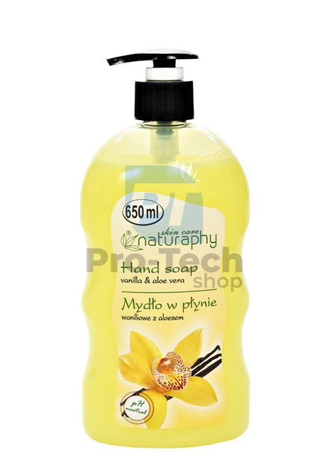 Mydło w płynie wanilia i aloes Naturaphy 650ml 30006