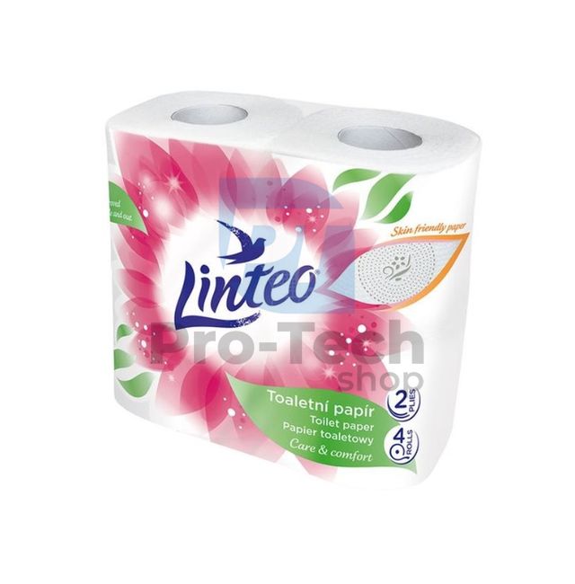 2-warstwowy papier toaletowy LINTEO SATIN biały - 4 szt. 30387