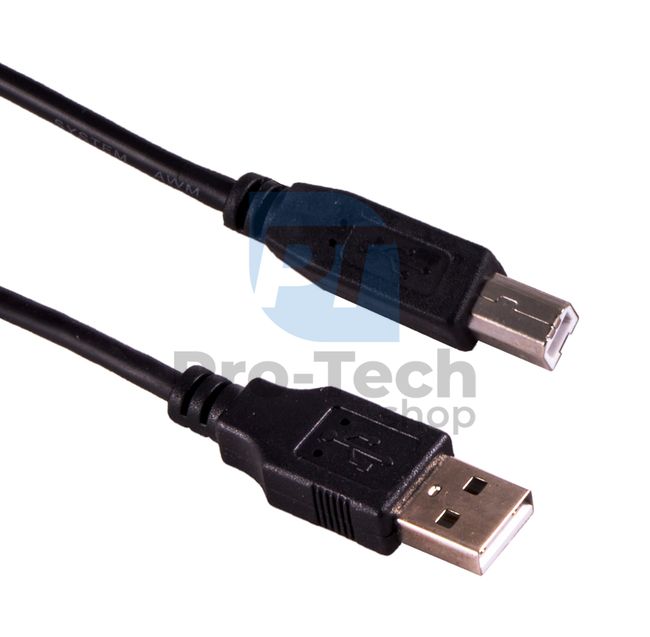Kabel USB do drukarki, USB 2.0, A-B, 3 m 72389