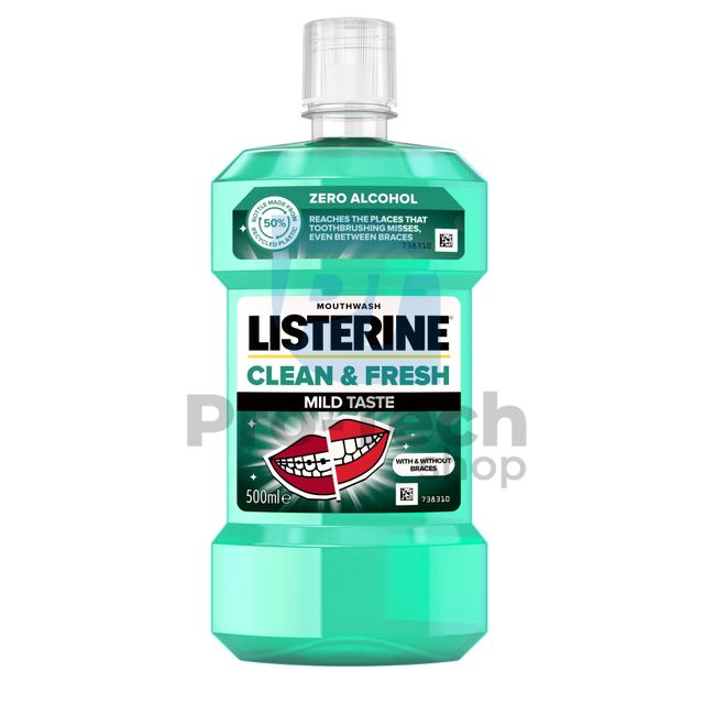 Listerine Clean & Fresh Płyn do płukania ust 500ml 30585