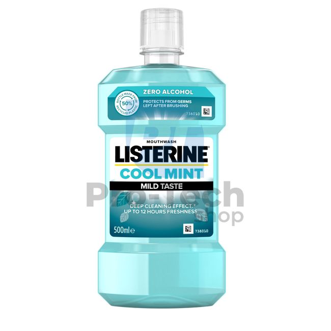 Listerine Cool Mint Płyn do płukania ust o łagodnym smaku 500ml 30581