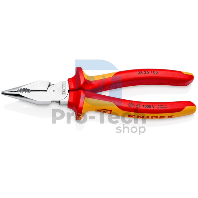 Szczypce płaskie wąskie 188 mm KNIPEX 60020