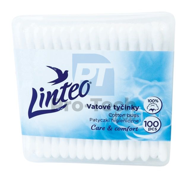 Patyczki higieniczne 100 szt. w pudełku Linteo 30420