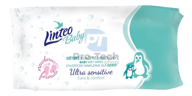 Linteo Baby Sensitive Chusteczki nawilżane 64 szt. 30427