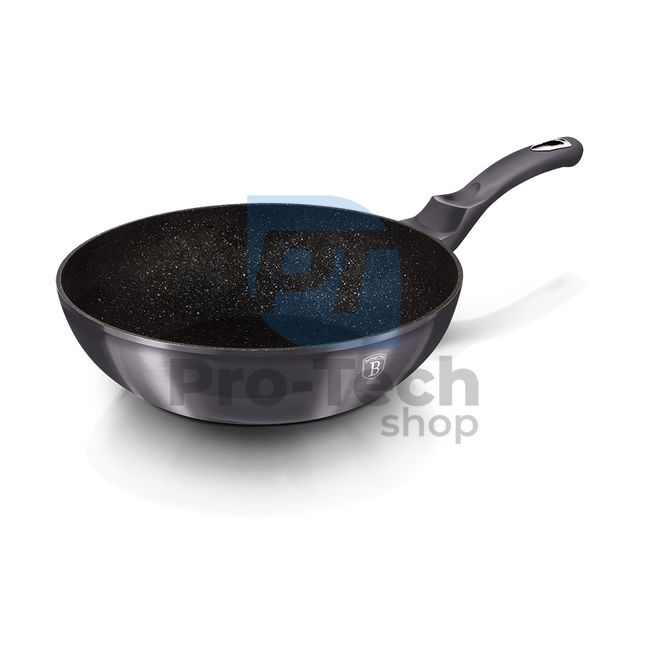 Patelnia WOK z marmurową powłoką 28 cm METALLIC LINE CARBON PRO EDITION 19316