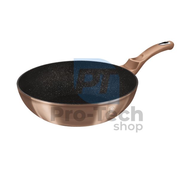 Patelnia WOK z marmurową powłoką 30 cm METALLIC LINE ROSE GOLD EDITION 19437