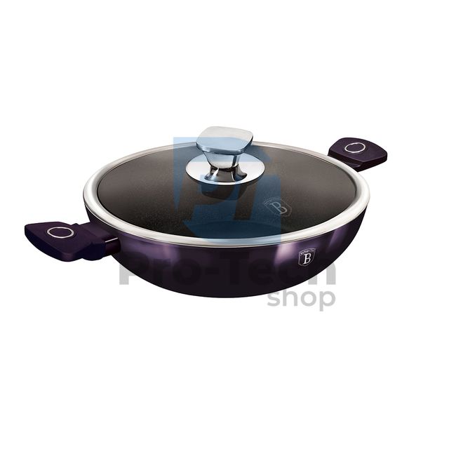 Patelnia WOK z pokrywką 30 cm PURPLE ECLIPSE COLLECTION 20238