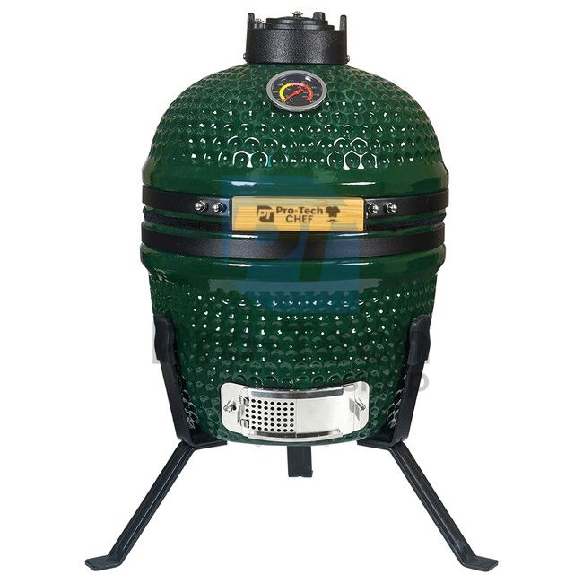 Ogrodowy grill ceramiczny Kamado CL-13 zielony Pro-Tech CHEF 51700