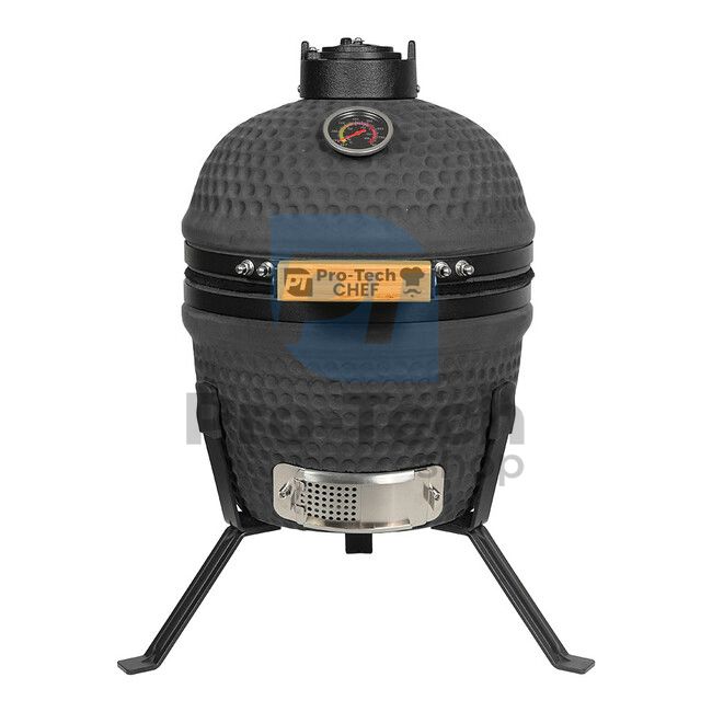 Ceramiczny grill ogrodowy Kamado CL-13 czarny mat Pro-Tech CHEF 40346