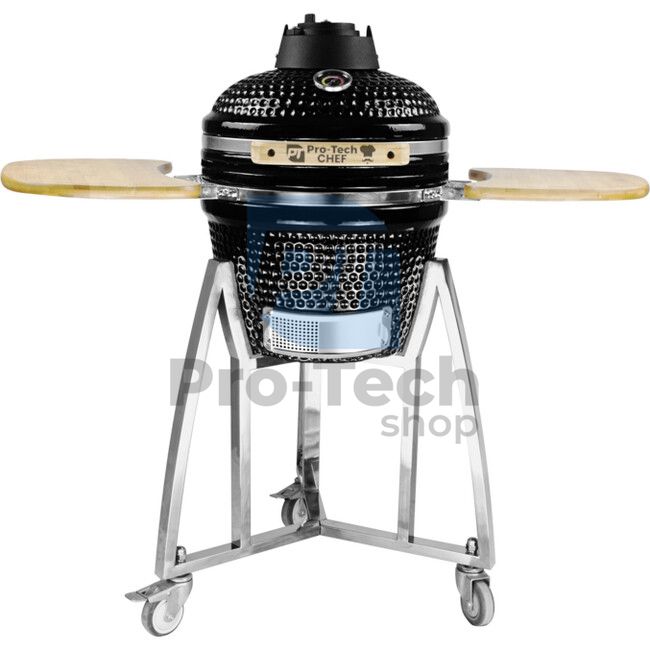 Ogrodowy grill ceramiczny Kamado CL-16 czarny Pro-Tech CHEF 40288