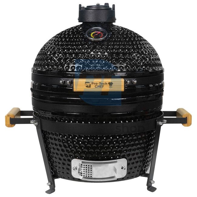 Ogrodowy grill ceramiczny Kamado CL-16T czarny Pro-Tech CHEF 40250