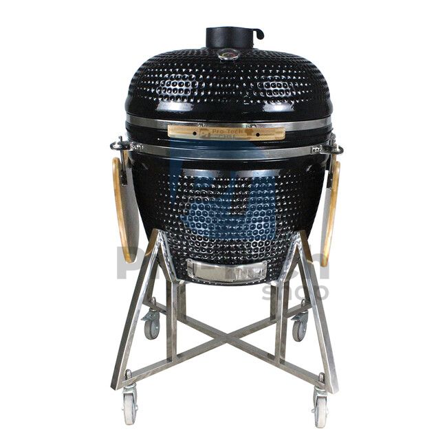 Ceramiczny grill ogrodowy Kamado CL-26 czarny Pro-Tech CHEF 40514