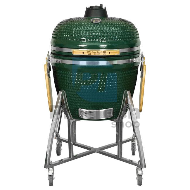 Ceramiczny grill ogrodowy Kamado CL-26 zielony Pro-Tech CHEF 40515