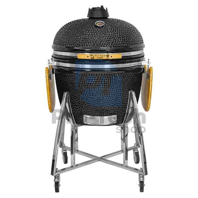 Ceramiczny grill ogrodowy Kamado CL-29 czarny Pro-Tech CHEF 40517